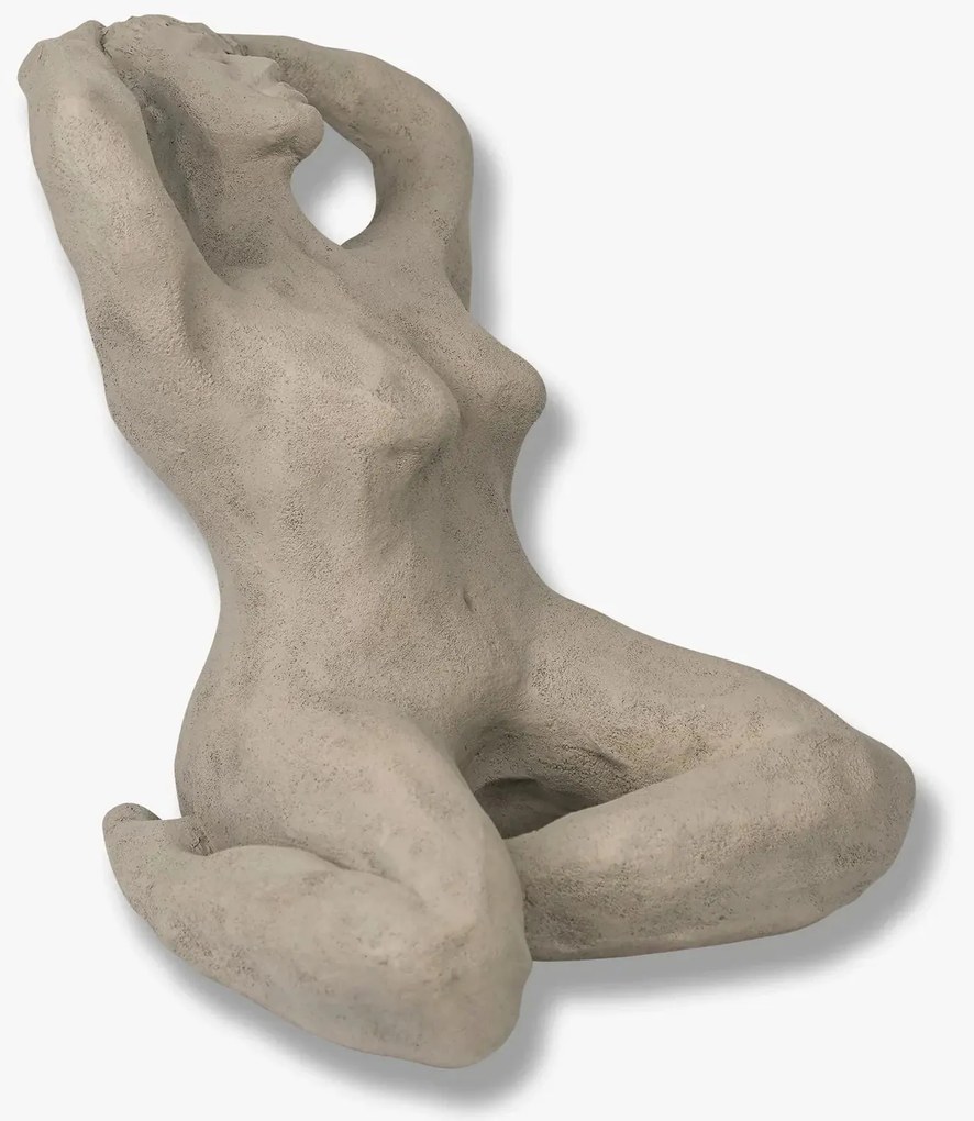 Διακοσμητικό Γλυπτό Gaia Art Piece - Πέτρινη Ρητίνη Απόχρωση Sand W16,5 x L22,5 x H18,5 cm METTE DITMER