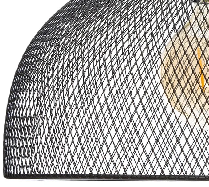 Φωτιστικό οροφής μονόφωτο Sam pakoworld Ε27 μαύρο Φ30x22,5εκ