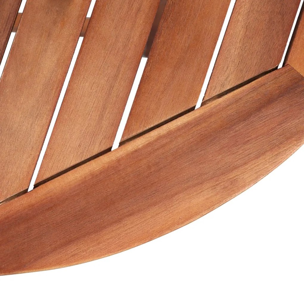 vidaXL Τραπέζι Κήπου 120 x 70 x 74 εκ. από Μασίφ Ξύλο Ακακίας