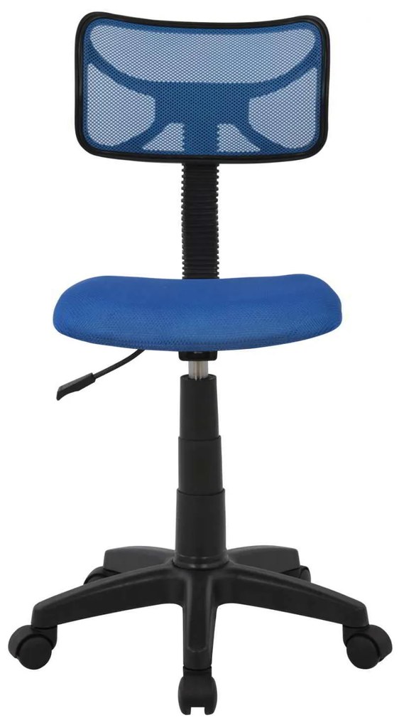 ΚΑΡΕΚΛΑ ΓΡΑΦΕΙΟΥ AKHILA HM1026.06 ΜΠΛΕ ΥΦΑΣΜΑ MESH 40,5x50,5x91,5 εκ.