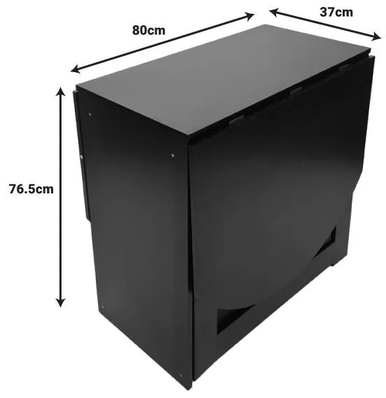 Τραπέζι Nadine πολυμορφικό-επεκτεινόμενο wenge 160x80x76.5εκ 160x80x76.5 εκ.