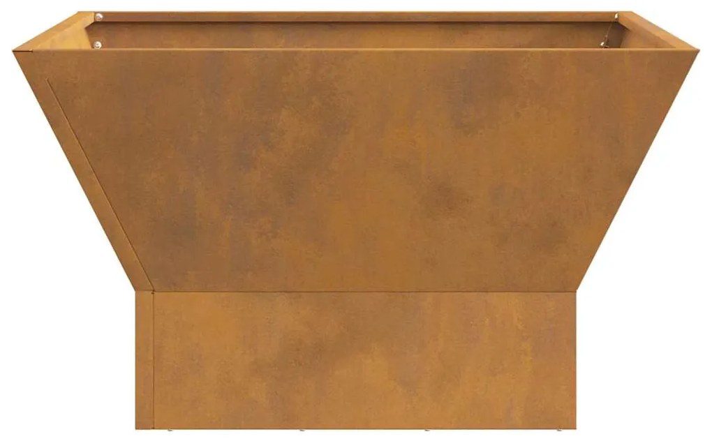 vidaXL Φωτιά Μαύρο 60 x 60 x 35 cm Ατσάλι