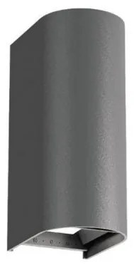 Απλίκα Φωτιστικό Τοίχου LED 20W IP65 Azores Viokef-4310001-Γκρι 4310001