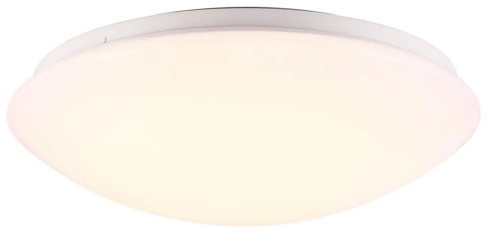 Φωτιστικό Οροφής - Πλαφονιέρα Ask 28 45356001 Led 12W 3000K 1050lm IP44 28x9,5cm White Nordlux Metal, Plastic