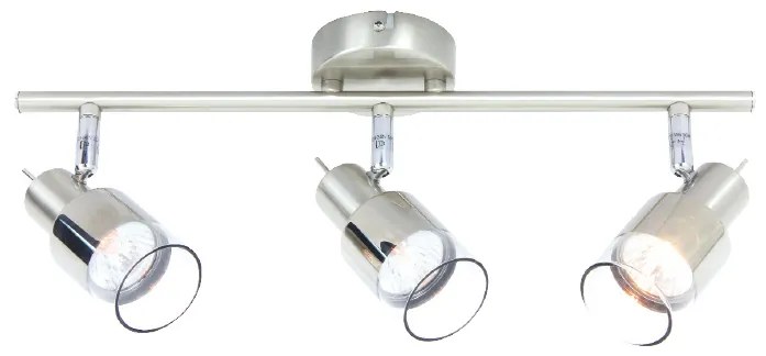 Σποτ Τρίφωτο Aca Platinum MC6563 Chrome