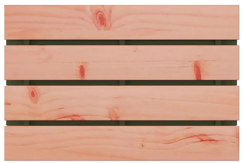 vidaXL Παγκάκι κήπου Λαδί 60 x 40 x 43 εκ Ατσάλι