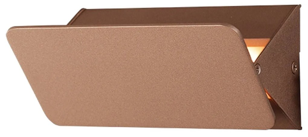 Φωτιστικό Τοίχου ZD80645LEDGD Gold Aluminium