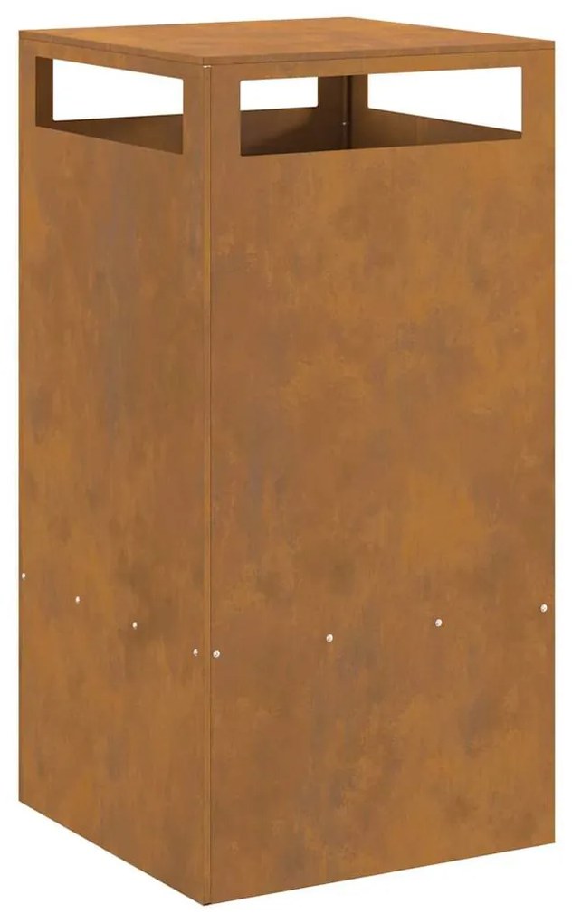 vidaXL Φωτιά Καφέ 50 x 50 x 100 cm Ατσάλι σκληρυθέν στον αέρα