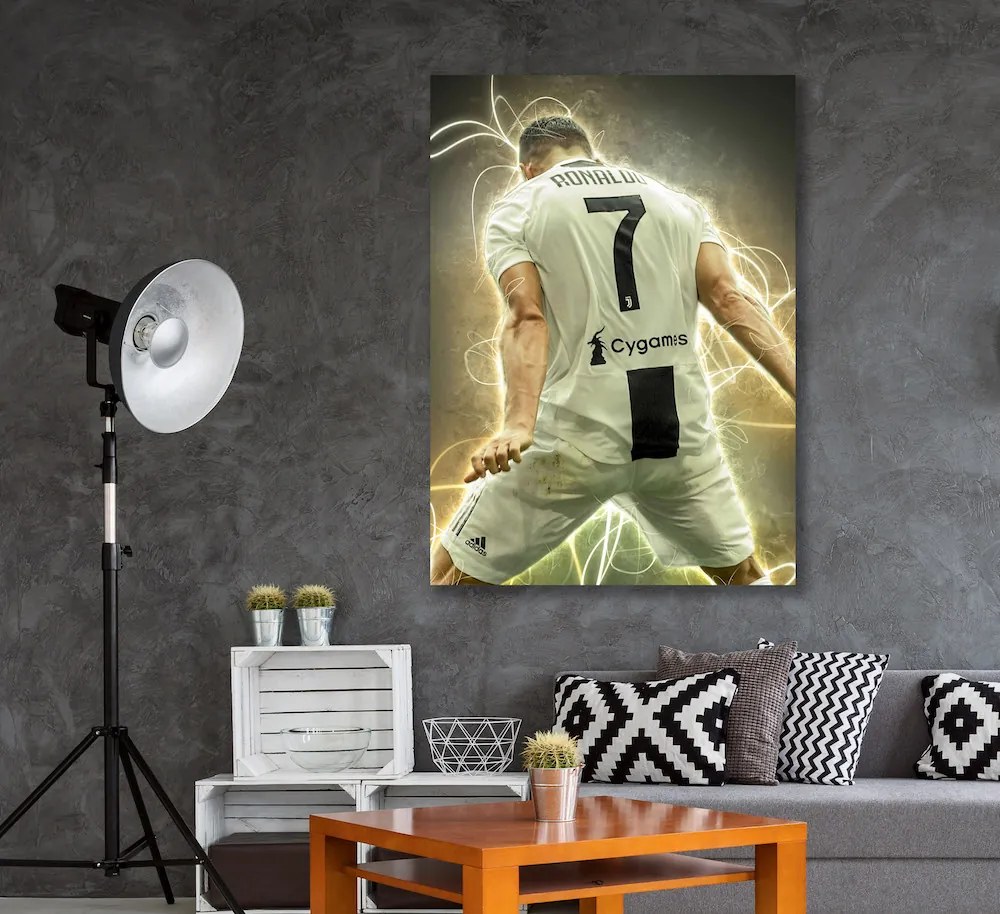 Πίνακας σε καμβά Ronaldo No7 KNV1584 45cm x 65cm