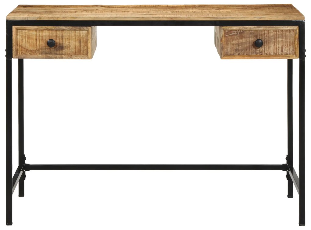 vidaXL γραφείο 105x50x75 εκ. Συμπαγές Ξύλο Μάνγκο