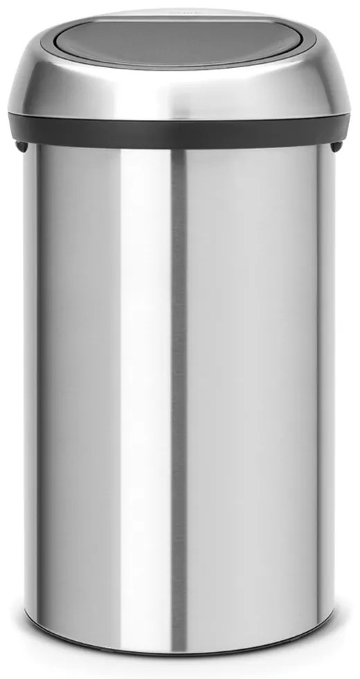 Brabantia 647255 Κάδοι απορριμάτων Touch Bin 60L, Matt Steel Fingerprint Proof