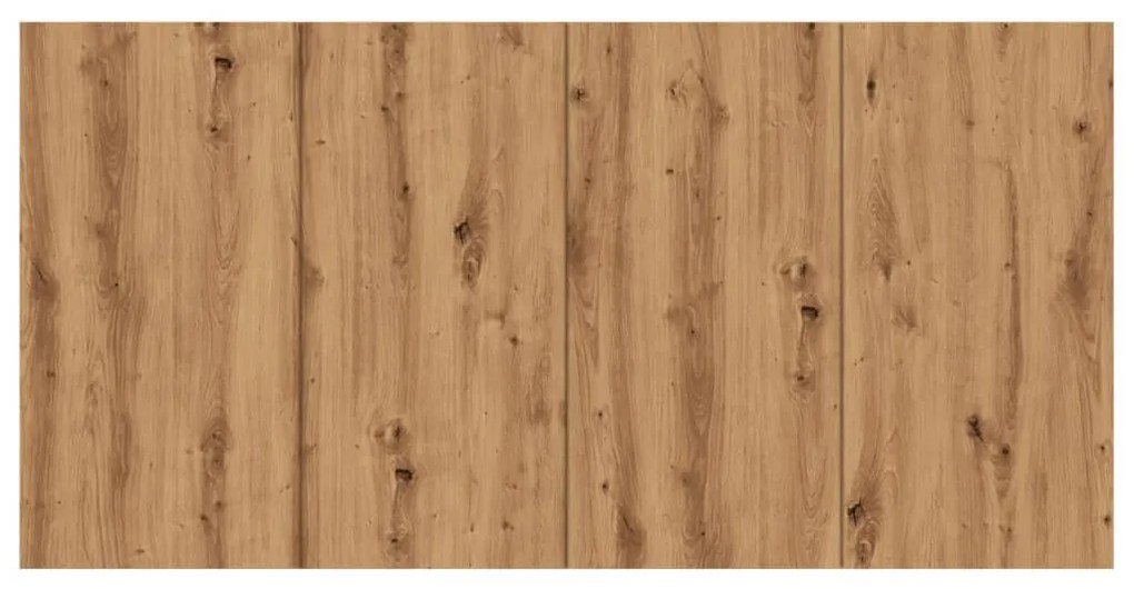 Κεφαλάρι κρεβατιού Δρυς τεχνίτης 160x1,5x80 cm - Καφέ