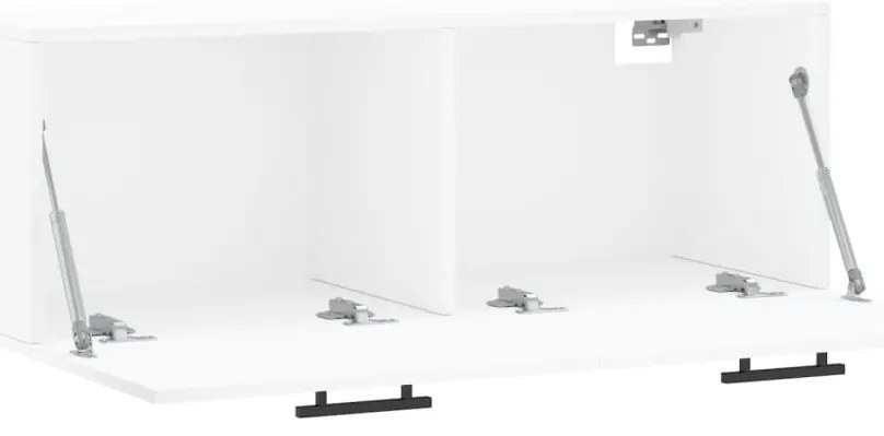 vidaXL Ντουλάπι Τοίχου Λευκό 100x36,5x35 εκ. από Επεξεργασμένο Ξύλο