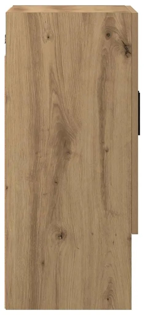 vidaXL Ντουλάπι Τοίχου τεχνίτης Δρυς 60x31x70 εκ. Επεξεργασμένο Ξύλο