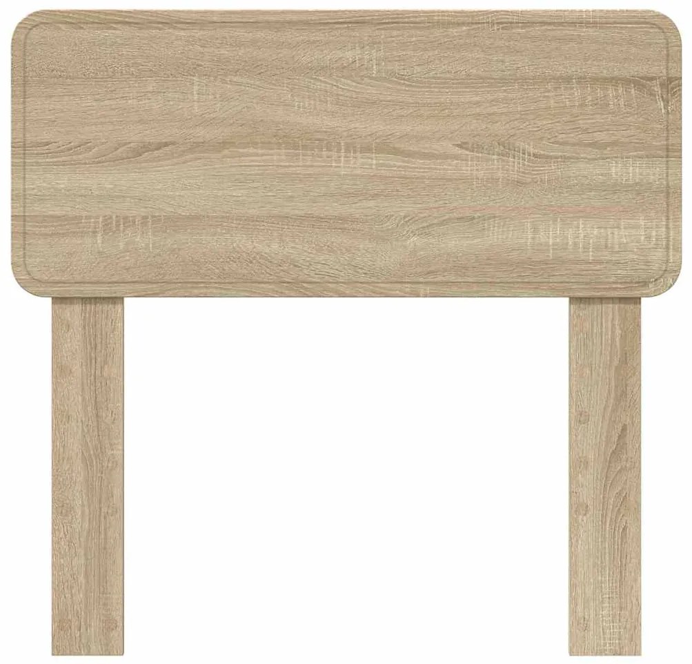 vidaXL Κεφαλάρι με κεφαλάρι Δρύς Sonoma 100 cm Επεξεργασμένο ξύλο
