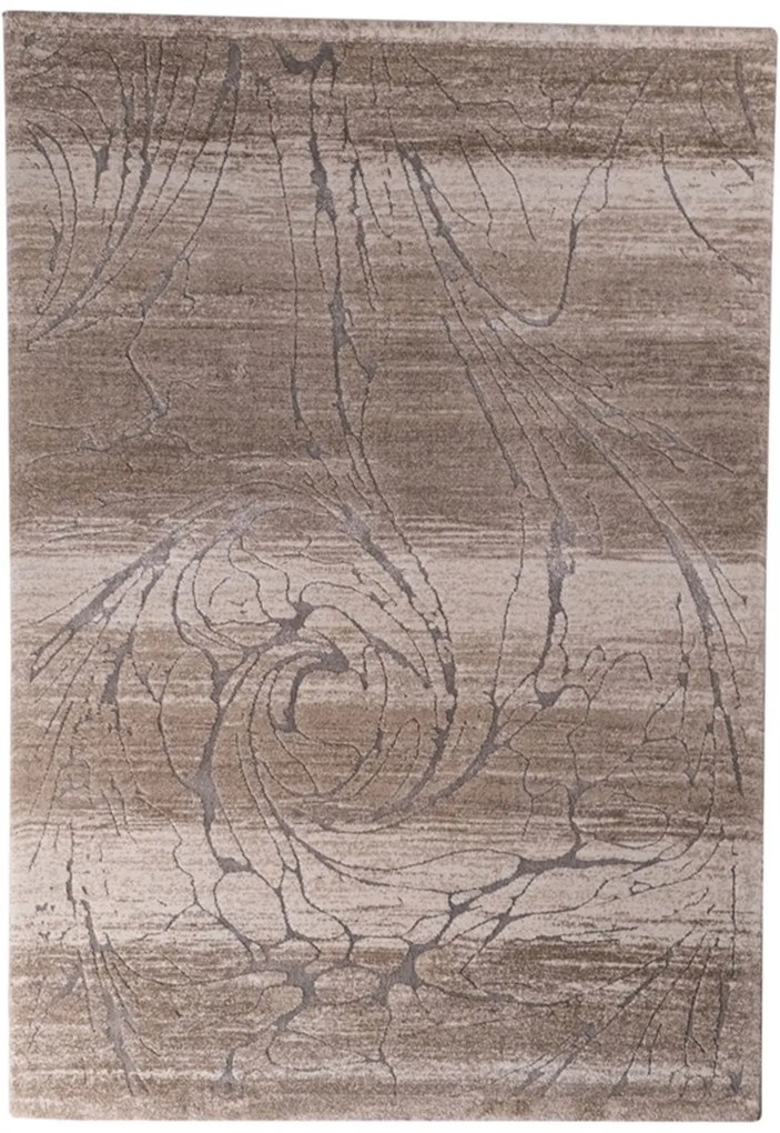 Σετ Χαλιά Κρεβατοκάμαρας 3Τμχ. Dorian 77459-370 Brown-Beige Merinos ΣΕΤ (2 67x150 &amp; 67x230) Πολυπροπυλένιο