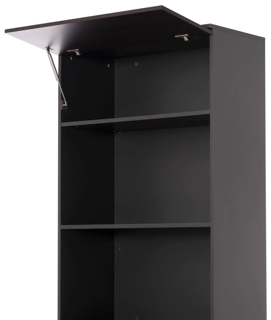 Βιβλιοθήκη γραφείου επαγγελματική Rosewood 80Χ40Χ200 Υεκ. 80x40x200 εκ.
