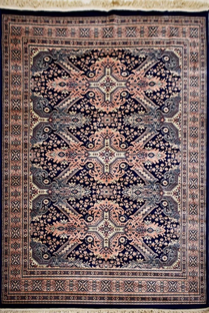 Χαλί Kalifa 0142 Beige-Blue 140X190cm