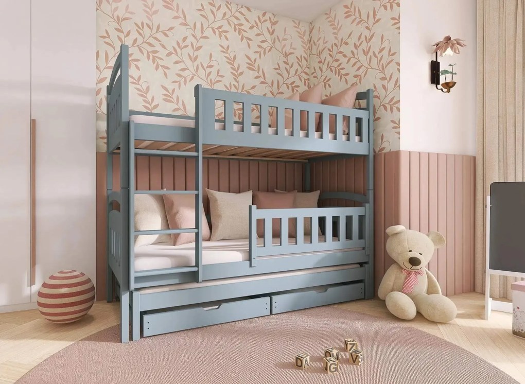 Κουκέτα BLANKA 80x200 grey