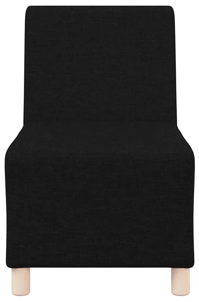 vidaXL Μοναδικός Καναπές χωρίς Χερούλια 2 pcs Μαύρο 55 x 74 x 82 εκ.