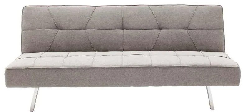 Καναπές-κρεβάτι Travis pakoworld 3θέσιος ύφασμα γκρι 175x83x74εκ