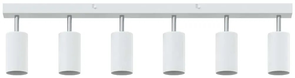 vidaXL Σποτ οροφής Λευκό 73 x 5.5 x 16.5 εκ Ατσάλι