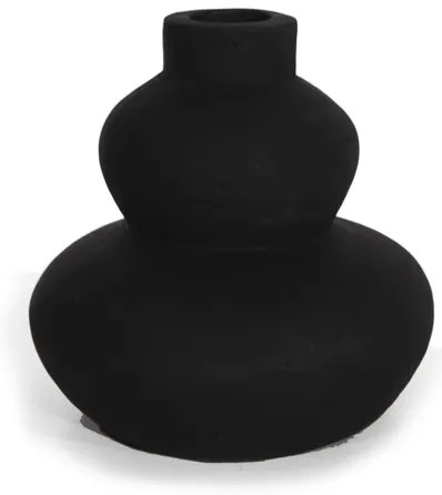 Διακοσμητικό Βάζο Paeon Black (20.5x19) Soulworks 0750004
