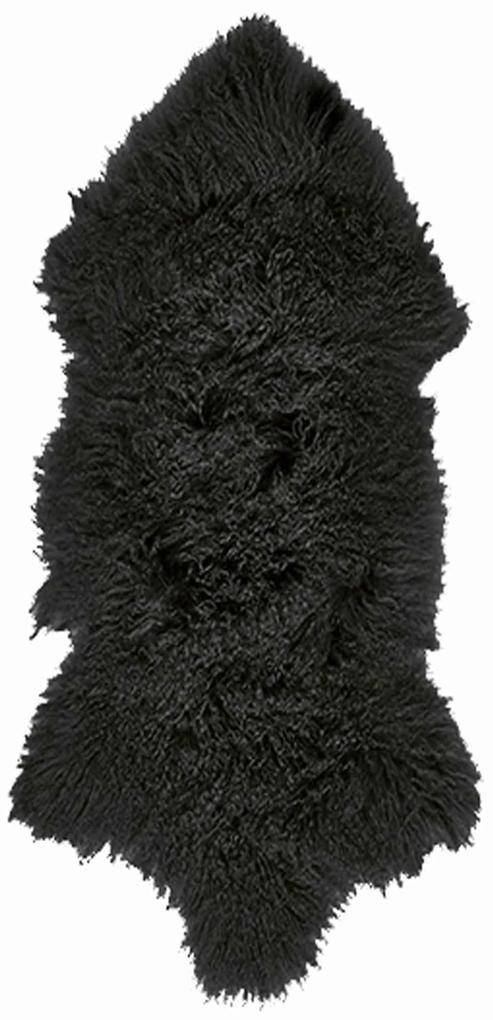 Χαλί Pelle Tibet Black Carpet Couture 55X90cm