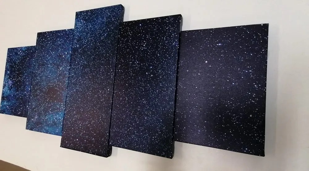 Εικόνα 5 μερών Γαλαξίας ανάμεσα στα αστέρια - 200x100