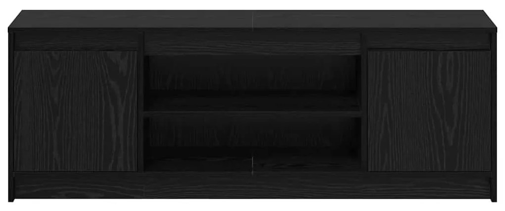 vidaXL Ντουλάπι TV Μαύρο 139.5 x 34 x 50 εκ Επεξεργασμένο ξύλο