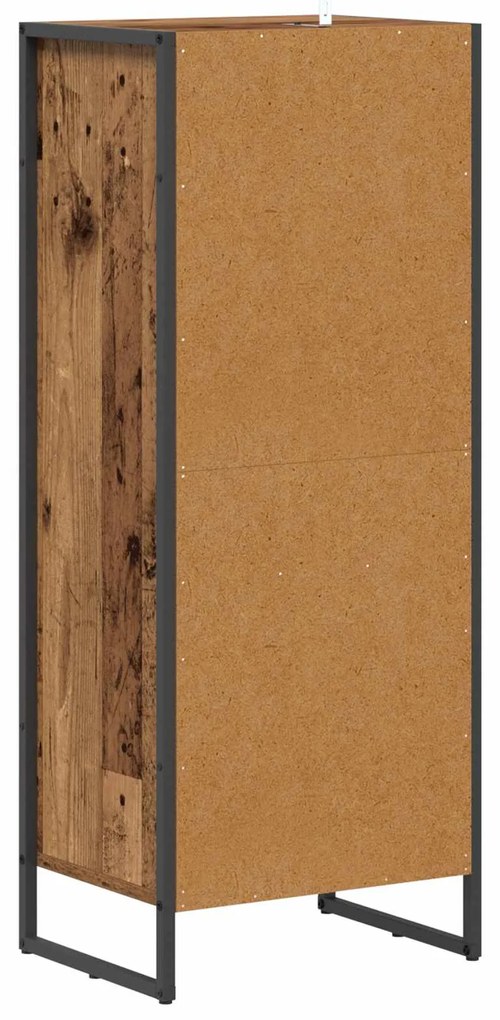 vidaXL Ντουλάπι Μπάνιου Παλιό Ξύλο 40 x 30 x 100 εκ Επεξεργασμένο ξύλο