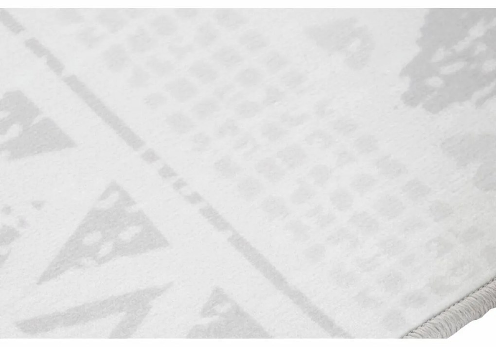 Χαλί DKD Home Decor Γκρι Ikat (160 x 230 x 0,4 cm)