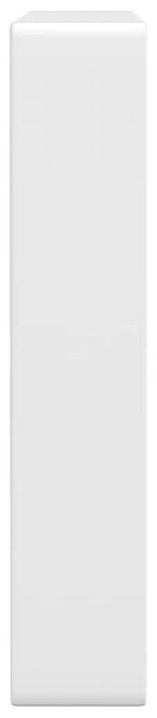 vidaXL Βραχίονες Ραφιών για Νιπτήρα Ορθ. 2 Τεμ. Λευκοί Χάλυβας