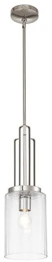 Κρεμαστό Φωτιστικό Οροφής 1xE27 Kimrose Quintiesse Elstead Lighting-QN-KIMROSE-MP-PN-Νίκελ Ματ QN-KIMROSE-MP-PN