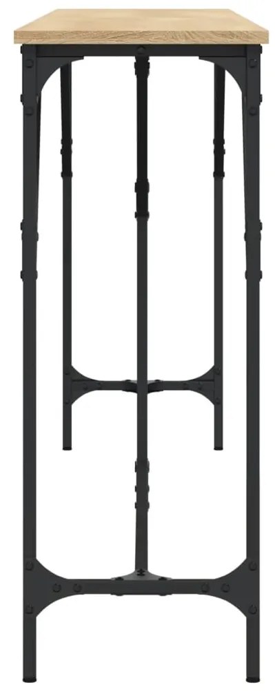 vidaXL Τραπέζι Κονσόλα Sonoma Δρυς 200x29x75 εκ. Επεξεργασμένο Ξύλο