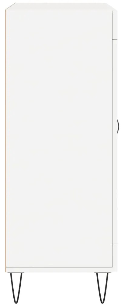 vidaXL Ντουλάπι Λευκό 69,5 x 34 x 90 εκ. από Επεξεργασμένο Ξύλο