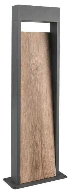 Φωτιστικό Κολόνα/Κολωνάκι Trio Lighting SALMON 546960135 Απομίμηση Ξύλου (Wood Imitation) 3000K