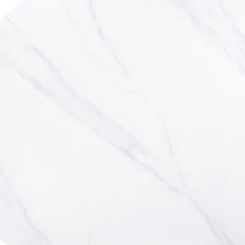 Επιφάνεια Μάρμαρο Sintered Stone, Απόχρωση White Marble (MDF για στήριξη βάσης) 60x60cm/11mm Ε106,1S