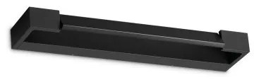 Απλίκα Φωτιστικό Τοίχου LED 12W IP20 3000K Μαύρο Balance 321547 Ideal Lux-321547-Μαύρο 321547