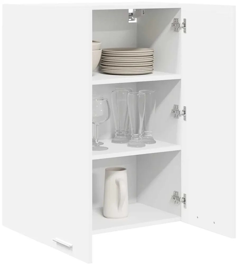 vidaXL Κρεμαστό ντουλάπι Λευκό 60 x 31 x 80 εκ. Επεξεργασμένο ξύλο