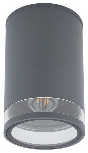 Σποτ Φωτιστικό Οροφής 1xE27 Ανθρακί ΙΡ44 Rock Pro 10687 Nowodvorski 10687 Ανθρακί