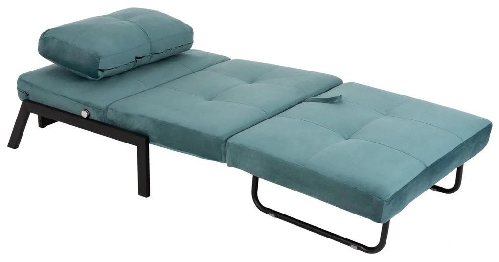 Πολυθρόνα - Κρεβάτι CONSTANCE C3078.15 Βεραμάν Βελούδο 95x92x66Υ εκ. 95x92x66 εκ.