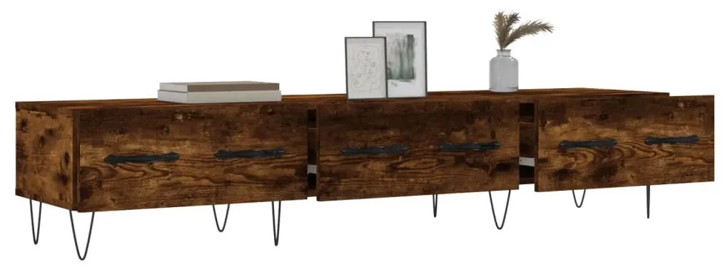 vidaXL Έπιπλο Τηλεόρασης Καπνιστή Δρυς 150x36x30 εκ. Επεξ. Ξύλο