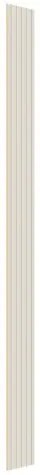 VEVOR Wood Slat Acoustic Panels 8 PCS 96 x 6 inch for Modern Wall Matte White