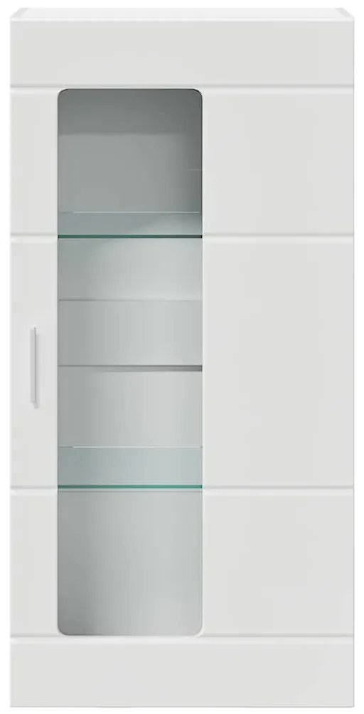 vidaXL Ντουλάπα τοίχου Λευκό 55 x 29 x 100 εκ Επεξεργασμένο ξύλο