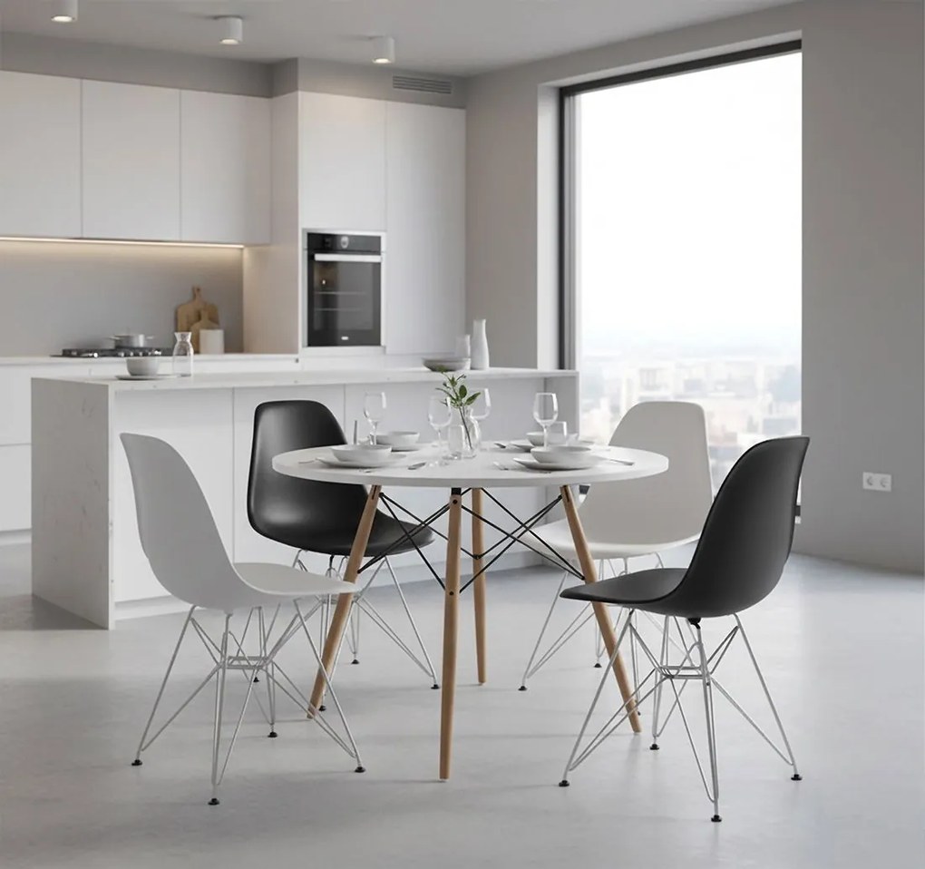 Καρέκλα Fiore Metal-Mauro (4) τεμάχια