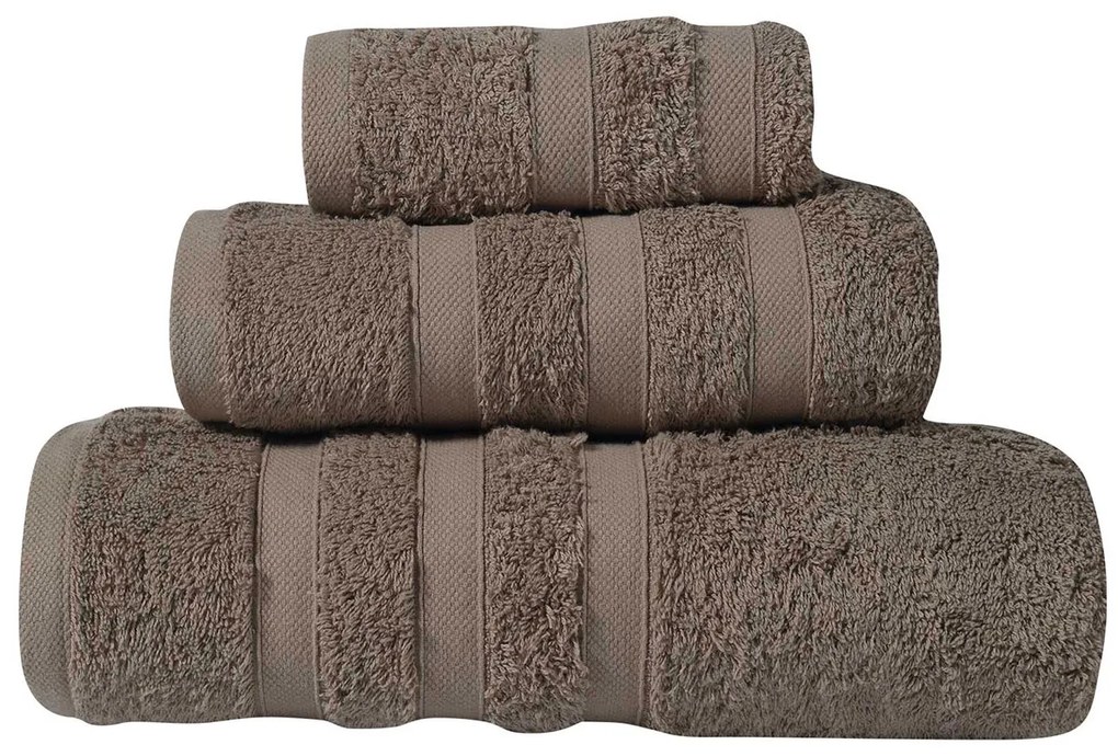 Πετσέτα Σώματος (80x150) Das Home Prestige Line 650gsm Καφέ