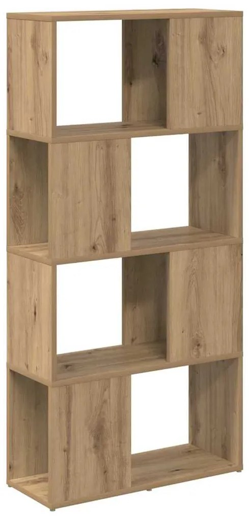 vidaXL Κέντρο ψυχαγωγίας Καφέ 60 x 24 x 124 εκ Επεξεργασμένο ξύλο