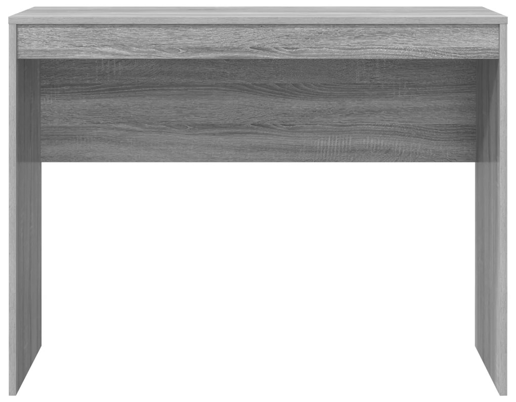 vidaXL Γραφείο Υπολογιστή Γκρι sonoma MDF 100 x 40 x 76 εκ. Απλό