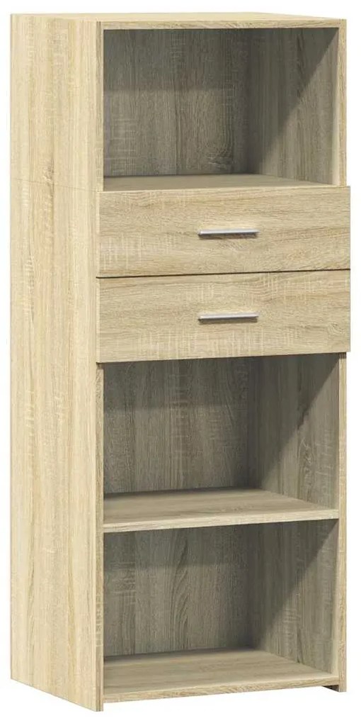 vidaXL Ντουλάπι Sonoma Δρυς 50x42,5x124 εκ. από Επεξεργασμένο Ξύλο